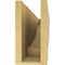 Ekena Millwork 5"W x 30"D x 10"H Thin Alpine Rough Cedar Woodgrain TimberThane Corbel, Primed Tan CORUR05X30X10ALPRCPR - alternate 3